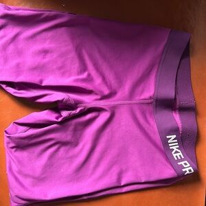 Legging crop pants fushia nike pro small